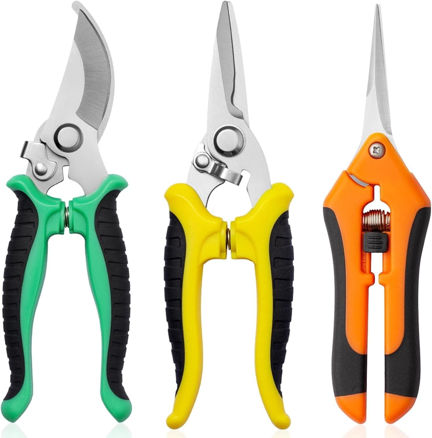 Garden Pruning Shears 3 Pack image 1