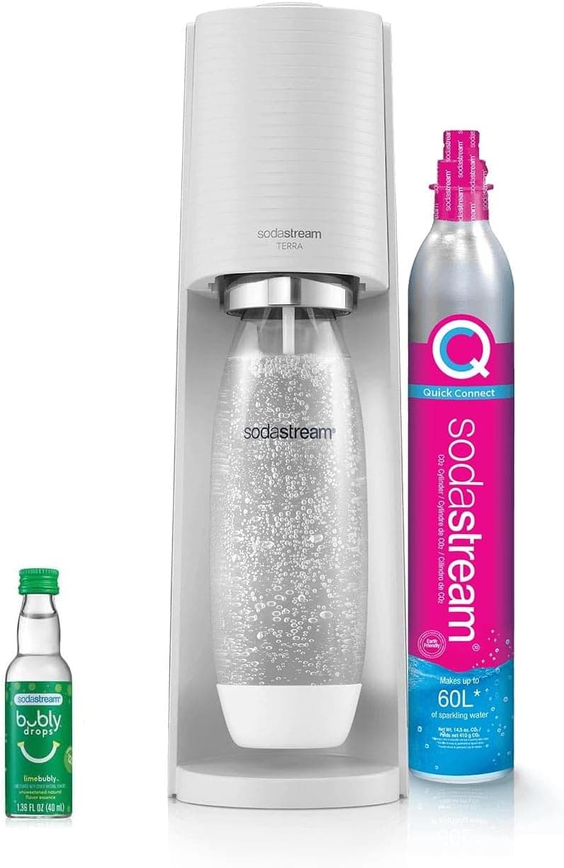 SodaStream Terra Sparkling Water Maker in White image 1