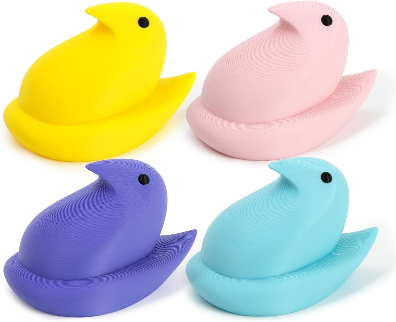 DAZONGE Easter Decor Peep Chick Figurines - Set of 4 — Easter Gifts gift idea