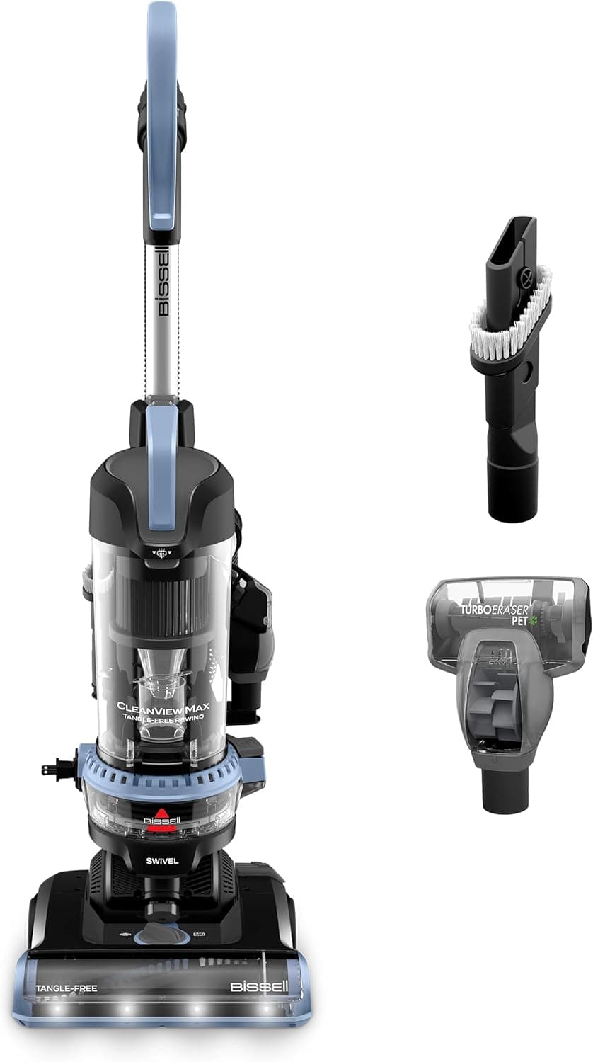 Bissell CleanView Max Tangle-Free Rewind Pet Hair Vacuum with LED Headlights — Spring Gift Ideas gift idea