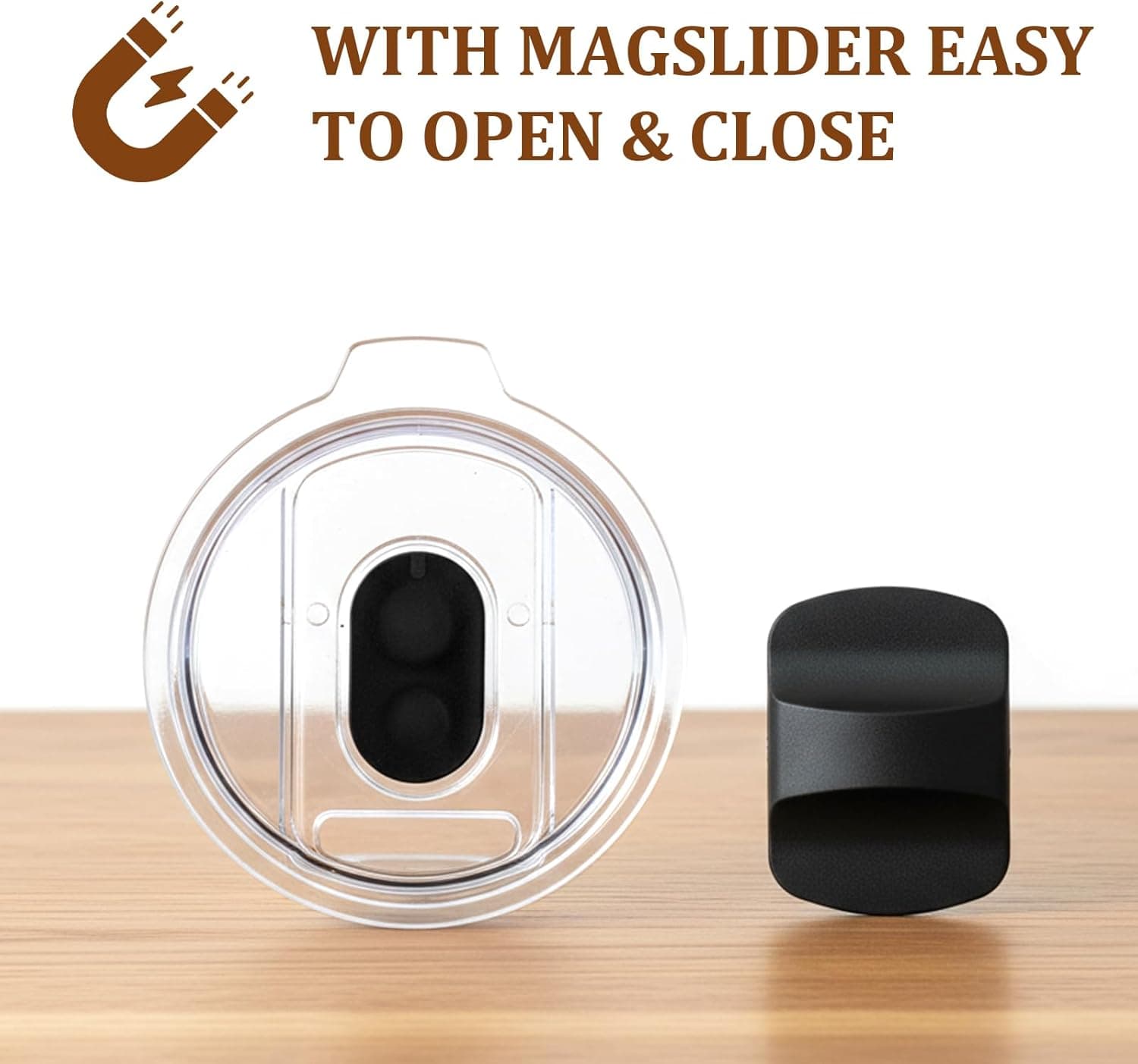 Zenbo 8 oz Stackable Espresso Cups with Magnetic Lid - Sage Green 2-Pack thumbnail 3