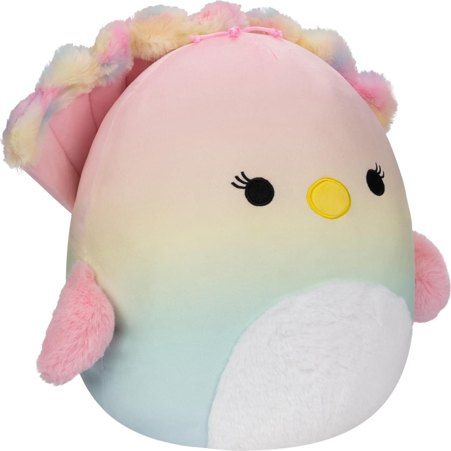 Squishmallows Original 12" Briannika The Pink Gradient Peacock Plush thumbnail 2