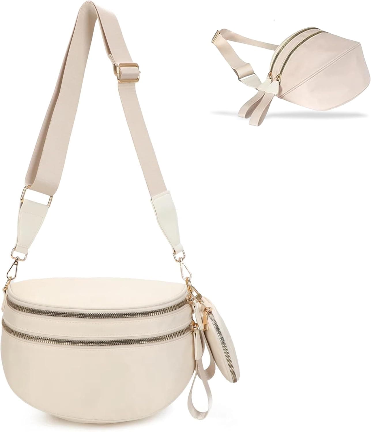 Pallocoo Checkered Crossbody Bag for Women - Nylon Sling Bags with Shoulder Strap, Wallets Purse Handbags (Beige) : Clothing, Shoes &amp; Jewelry — Spring Gift Ideas gift idea