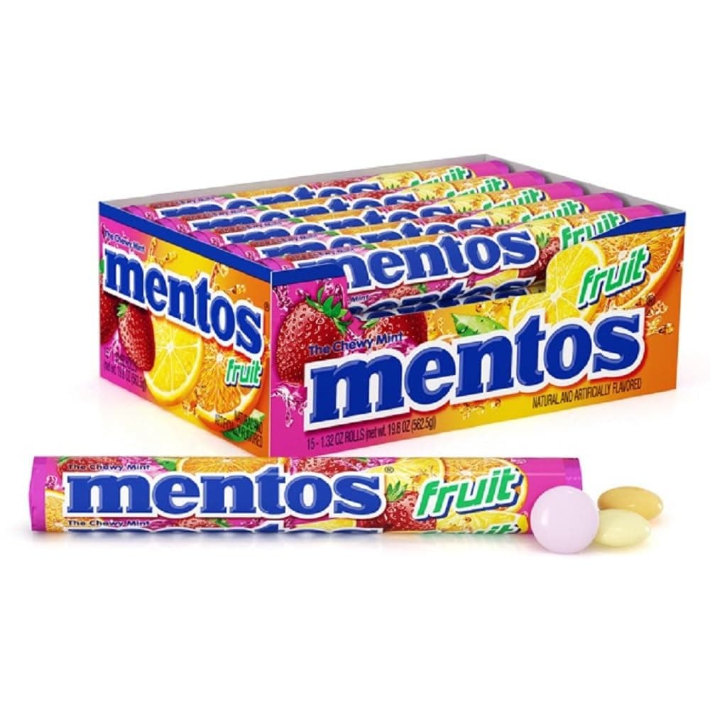 Mentos Chewy Mint Candy Roll Party Pack (15 Count) image 1