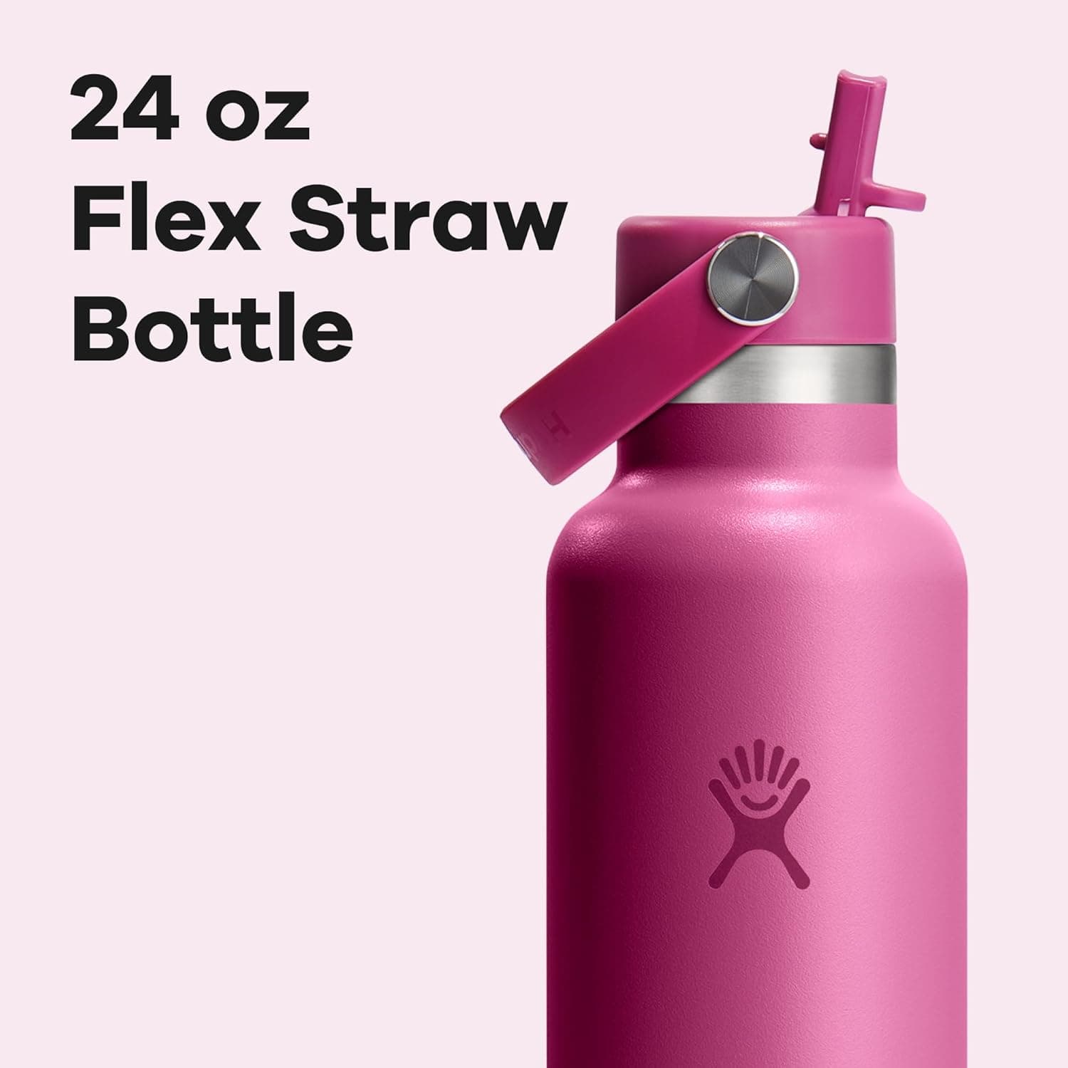Hydro Flask Water Bottle - Reef Pink 24 oz thumbnail 3