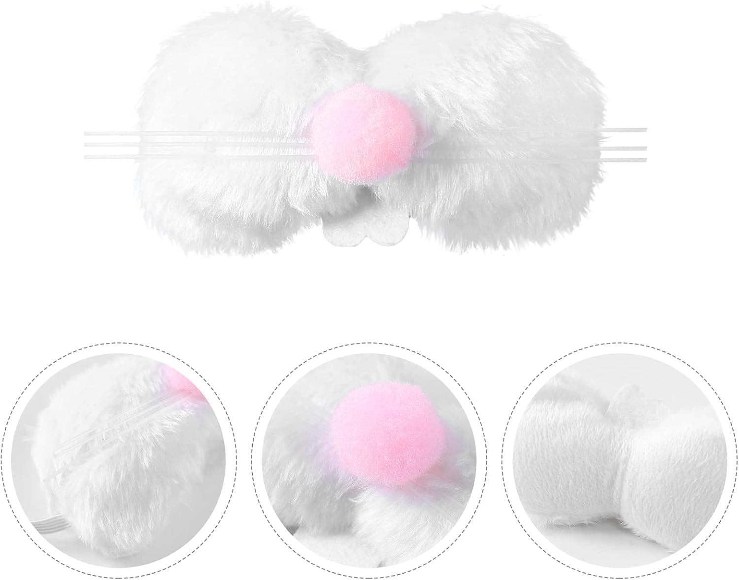 Fancheer Plush Bunny Nose Tail Set thumbnail 4