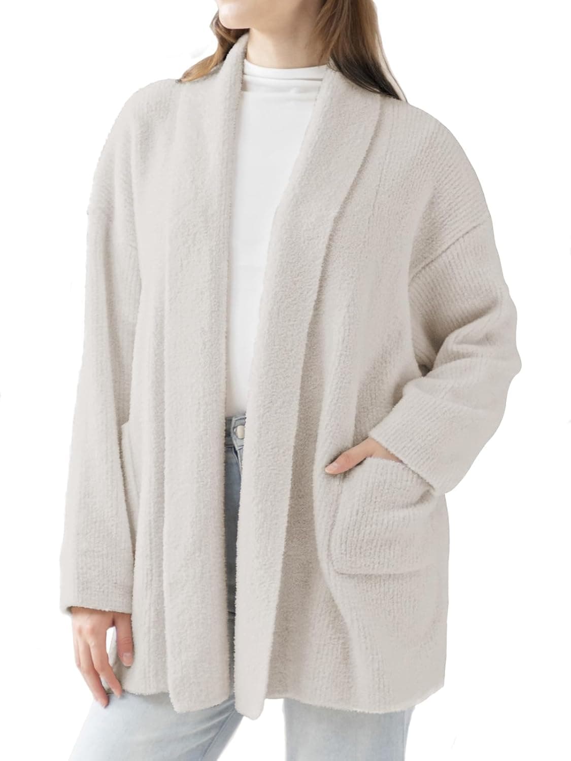 Women's Ultra Soft Oversized Cardigan Sweater with Pockets image 1