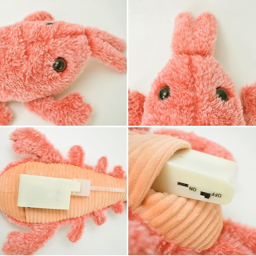 Poouty Interactive Plush Lobster Dog Toy thumbnail 5