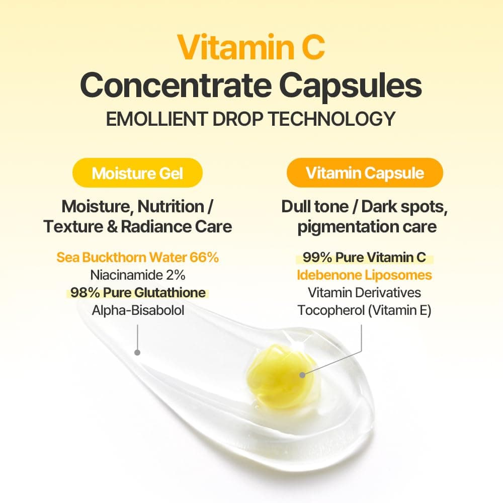 COSCELL Vita C Capsule Cream - Korean Boba Vitamin C Capsule Brightening Cream - Lightweight Moisturizer For Radiant Skin, 50ml / 1.69 Fl Oz : Beauty &amp; Personal Care thumbnail 5