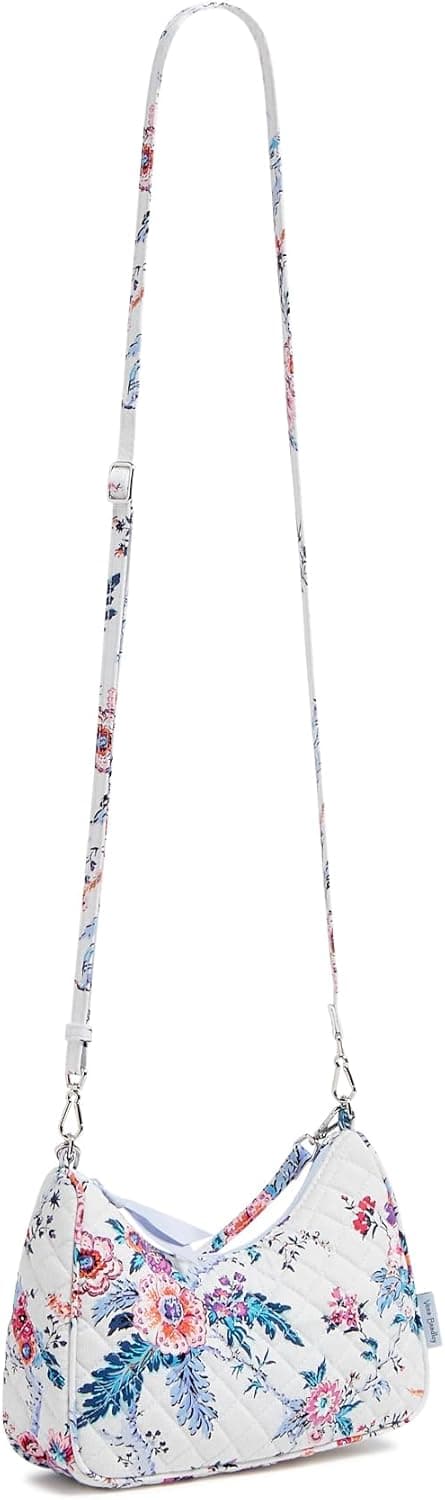 Cotton Frannie Mini Crescent Crossbody Purse, Magnifique Floral, One Size: Handbags: Amazon.com thumbnail 2