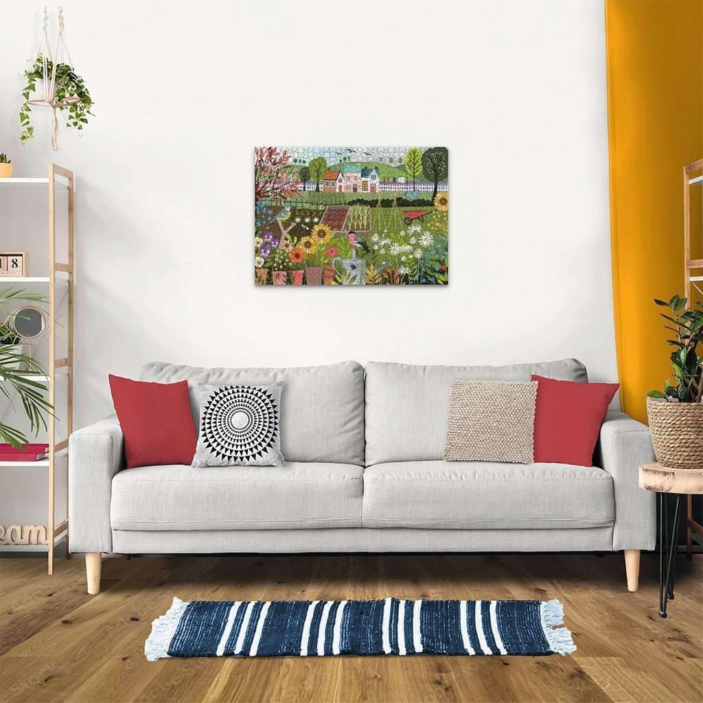 Ravensburger Garden Allotment 1000 Piece Jigsaw Puzzle | Vibrant Garden Artwork | Idyllic Nature Scene | Durable Eco-Friendly Materials : Toys &amp; Games thumbnail 5