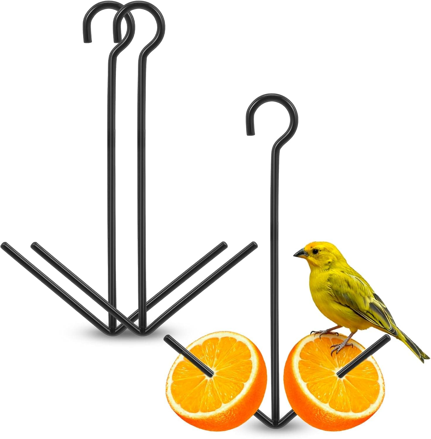 Zonon 2 Pack Oriole Bird Feeder with Hanging Hook image 1