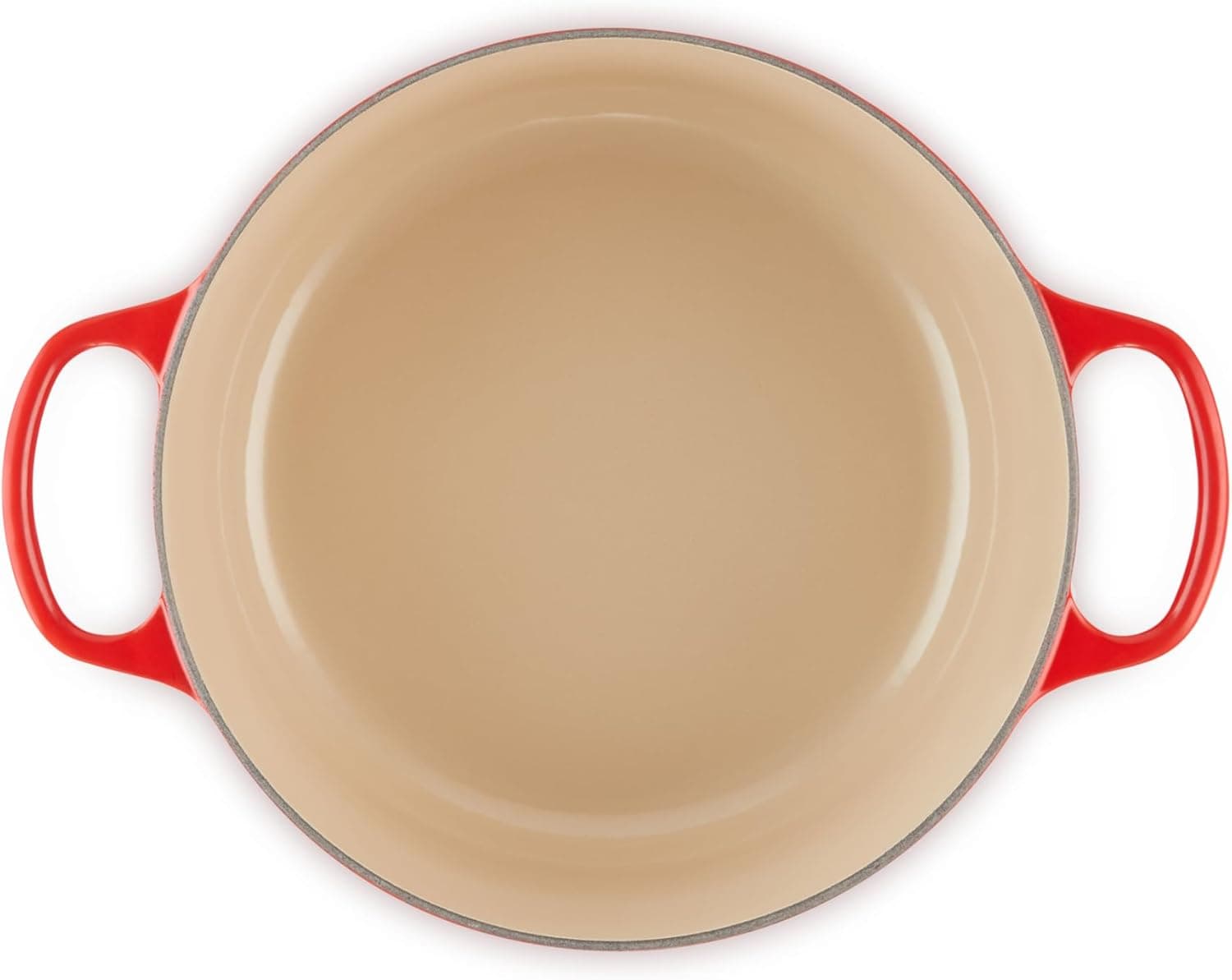 Le Creuset Enameled Cast Iron Signature Round Dutch Oven, 5.5 qt., Cerise thumbnail 3