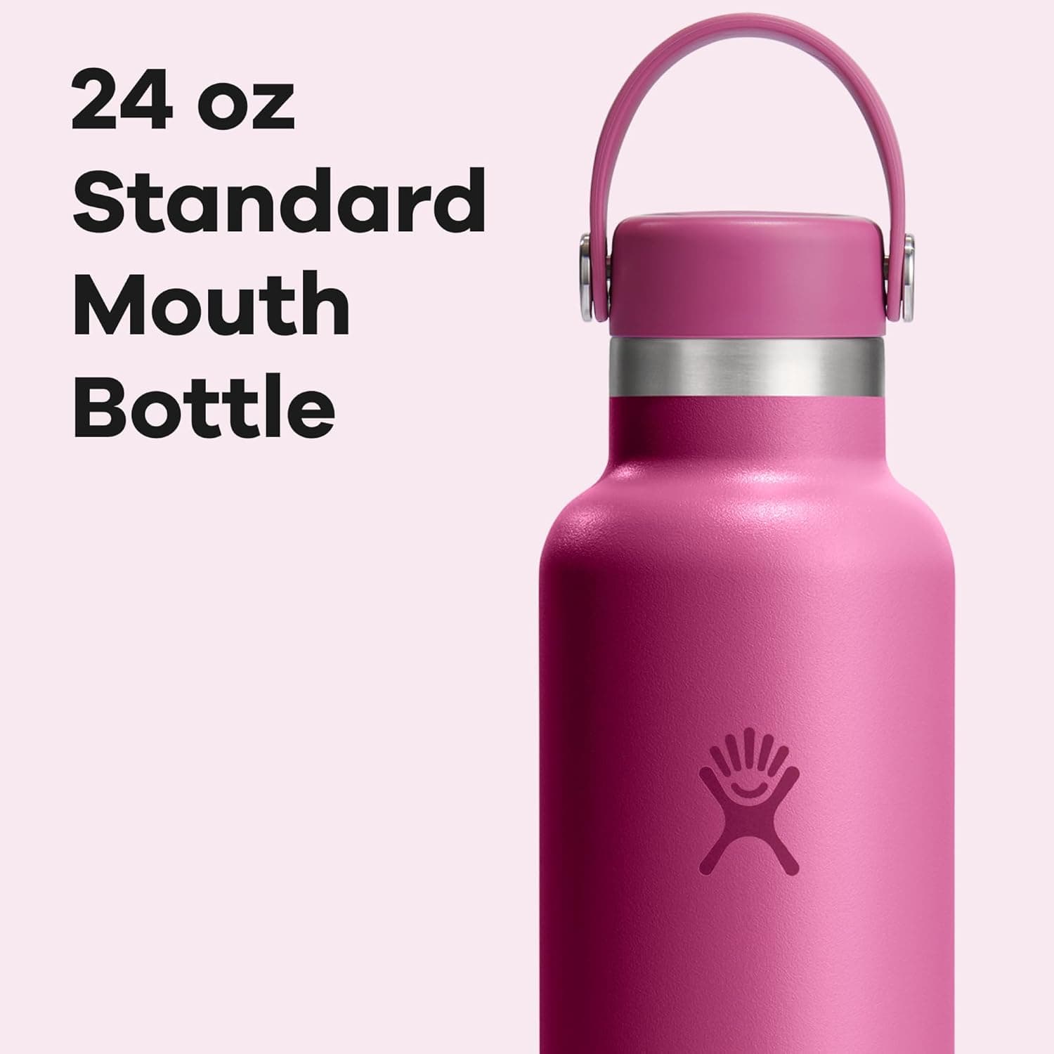 Hydro Flask Water Bottle 24 Oz - Reef Pink thumbnail 3