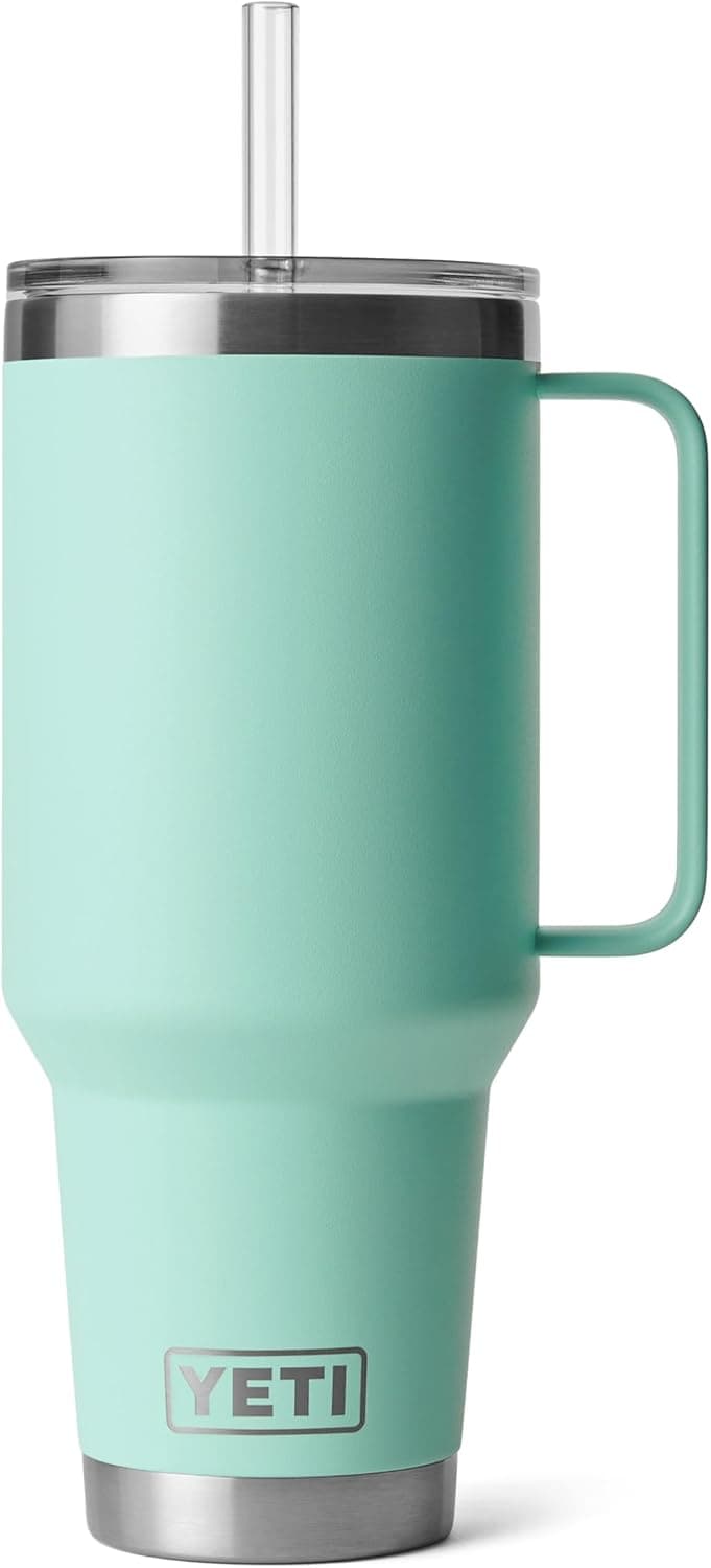 YETI Rambler 42 oz Tumbler with Handle and Straw Lid - Seafoam — Easter Gifts gift idea