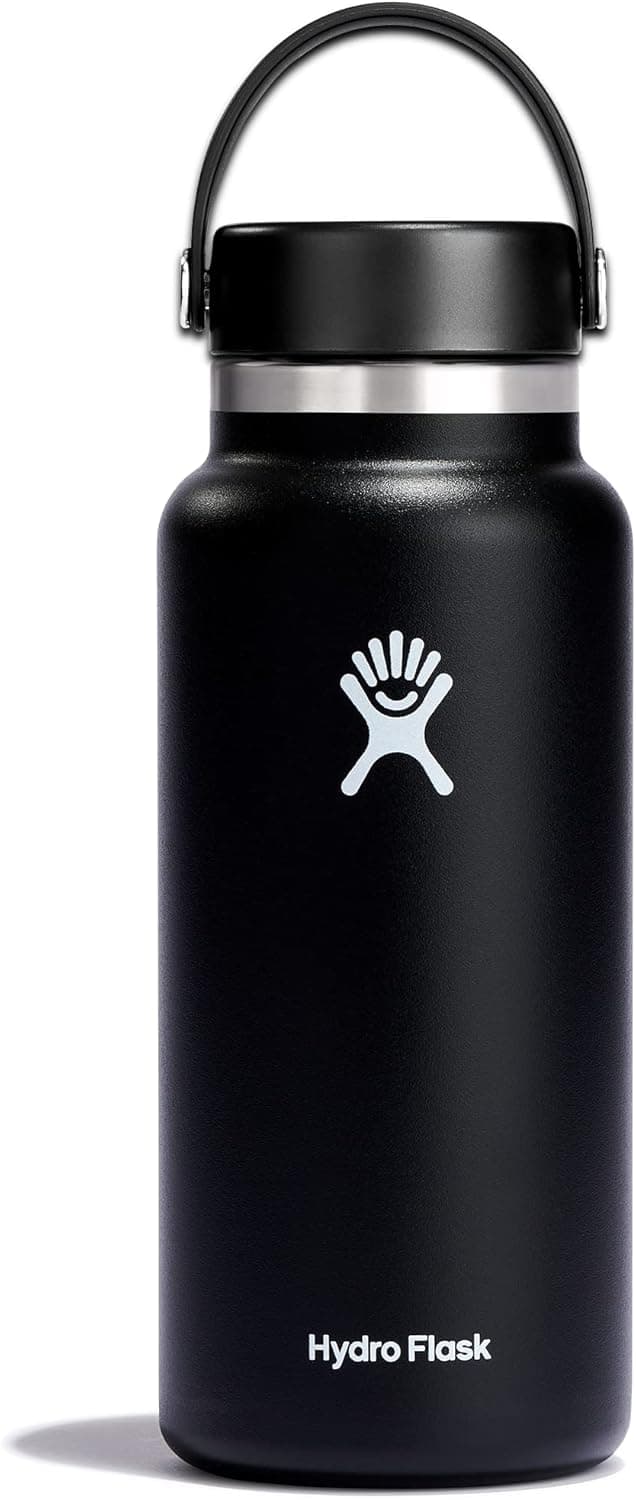 Hydro Flask Water Bottle - 32 oz Black image 1