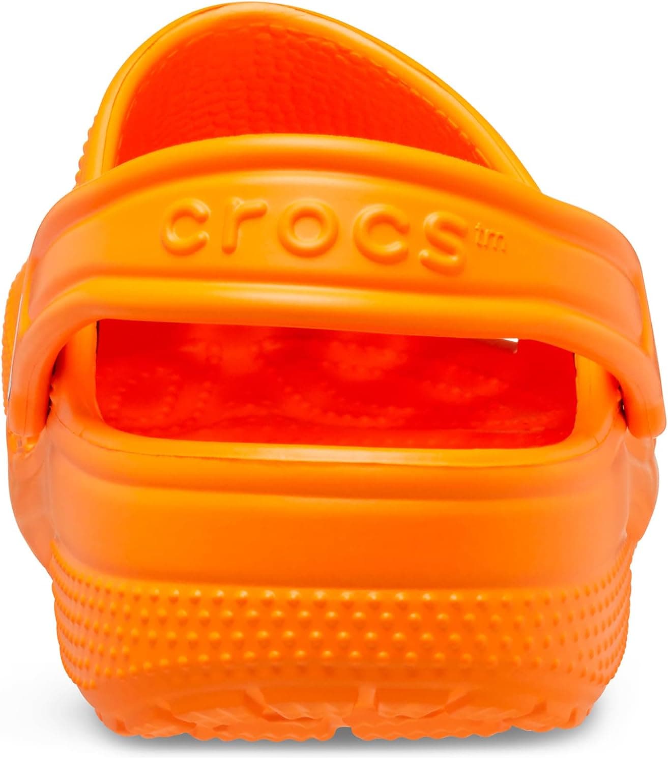 Crocs Kids Classic Clog (Toddler) - Clogs for Kids - Synthetic Upper - Ventilation Holes - Round Toe Orange Zing 7 Toddler M | Clogs &amp; Mules thumbnail 2