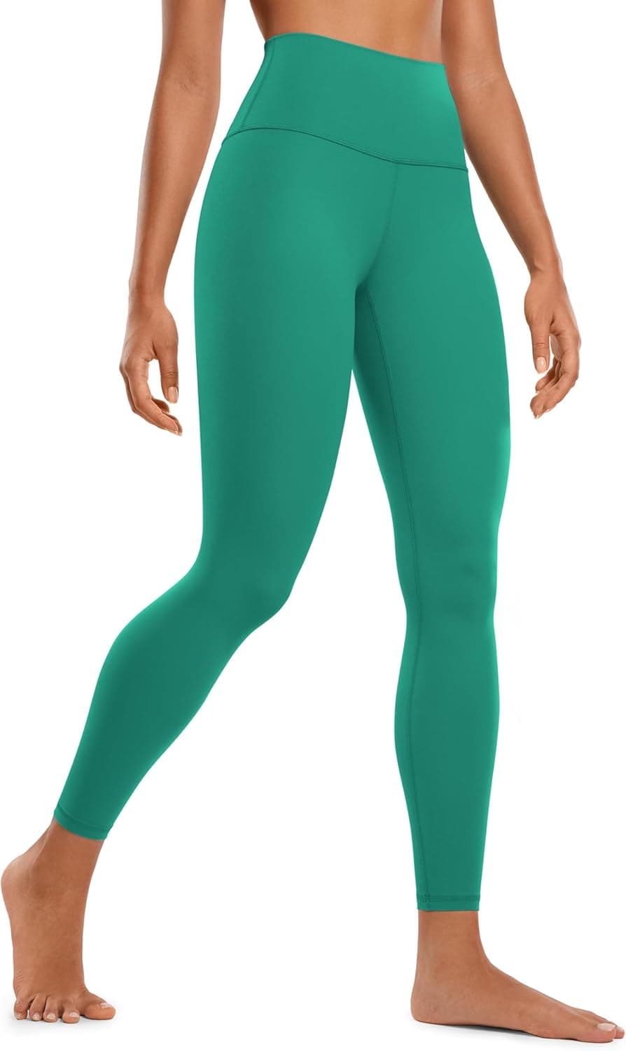 CRZ YOGA Butterluxe High-Waisted Yoga Leggings 25" - Larkspur Blue thumbnail 5