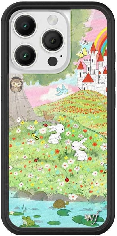 Wildflower Cases - Compatible with iPhone 16 Pro | Protective Black Bumper, 6.5ft Drop Test Certified, Women Owned Small Business | Berries Aesthetic Classic Popular Trendy | Fruit Tart : Cell Phones &amp; Accessories thumbnail 3