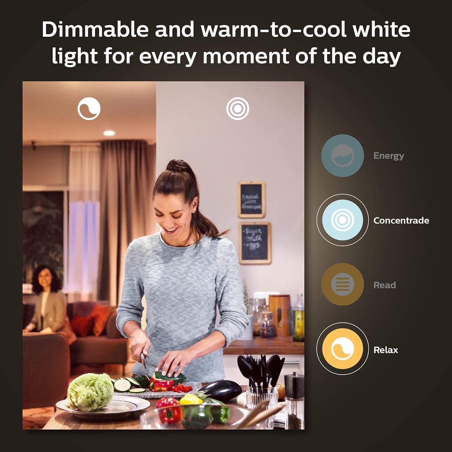 Philips Hue A19 LED Smart Light Bulb - White and Color Ambiance - 60W Indoor Light Bulb - Control with Hue App - Works with Alexa, Google Assistant and Apple Homekit - 3 Pack - Amazon.com thumbnail 4