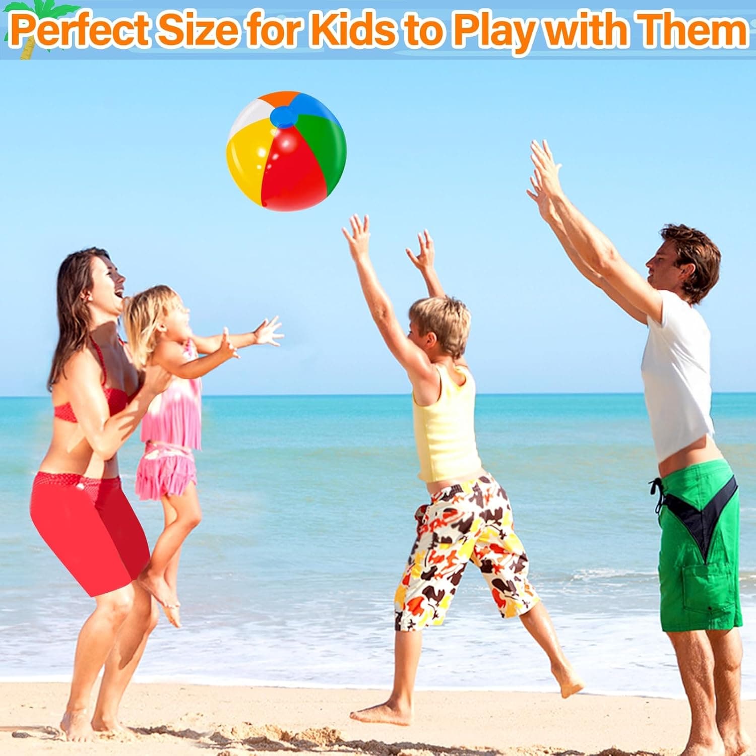 2 Pcs Pool Floats for Kids-Unicorn Swim Floats &amp; Beach Ball Summer Beach Pool Toys,Inflatable Pool Floaties Unicorn Swimming Ring Ride On for Kids 3-8 Years Girls Boys Toddler Summer Party Water Toys : Toys &amp; Games thumbnail 5