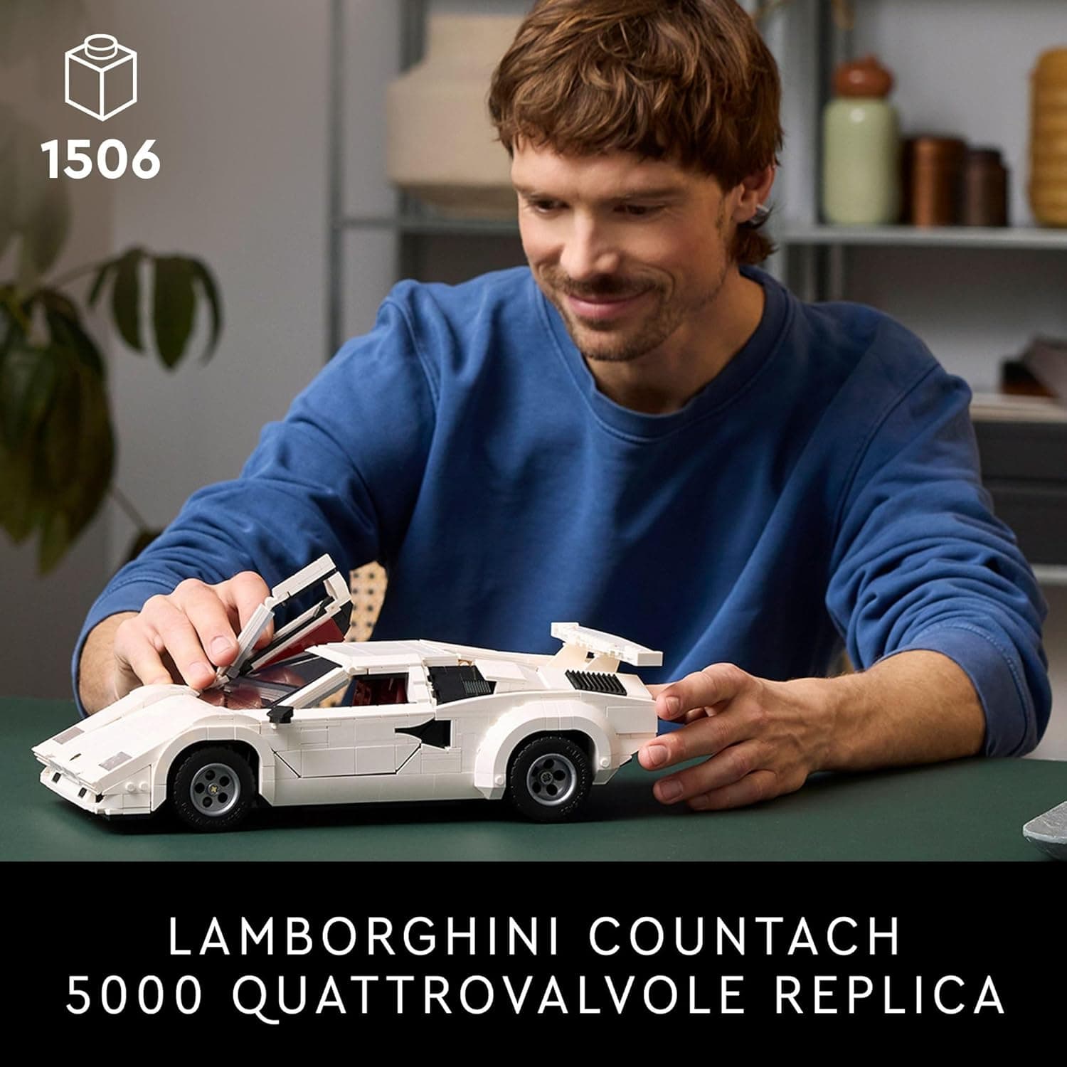 LEGO Icons Lamborghini Countach 5000 Quattrovalvole thumbnail 2