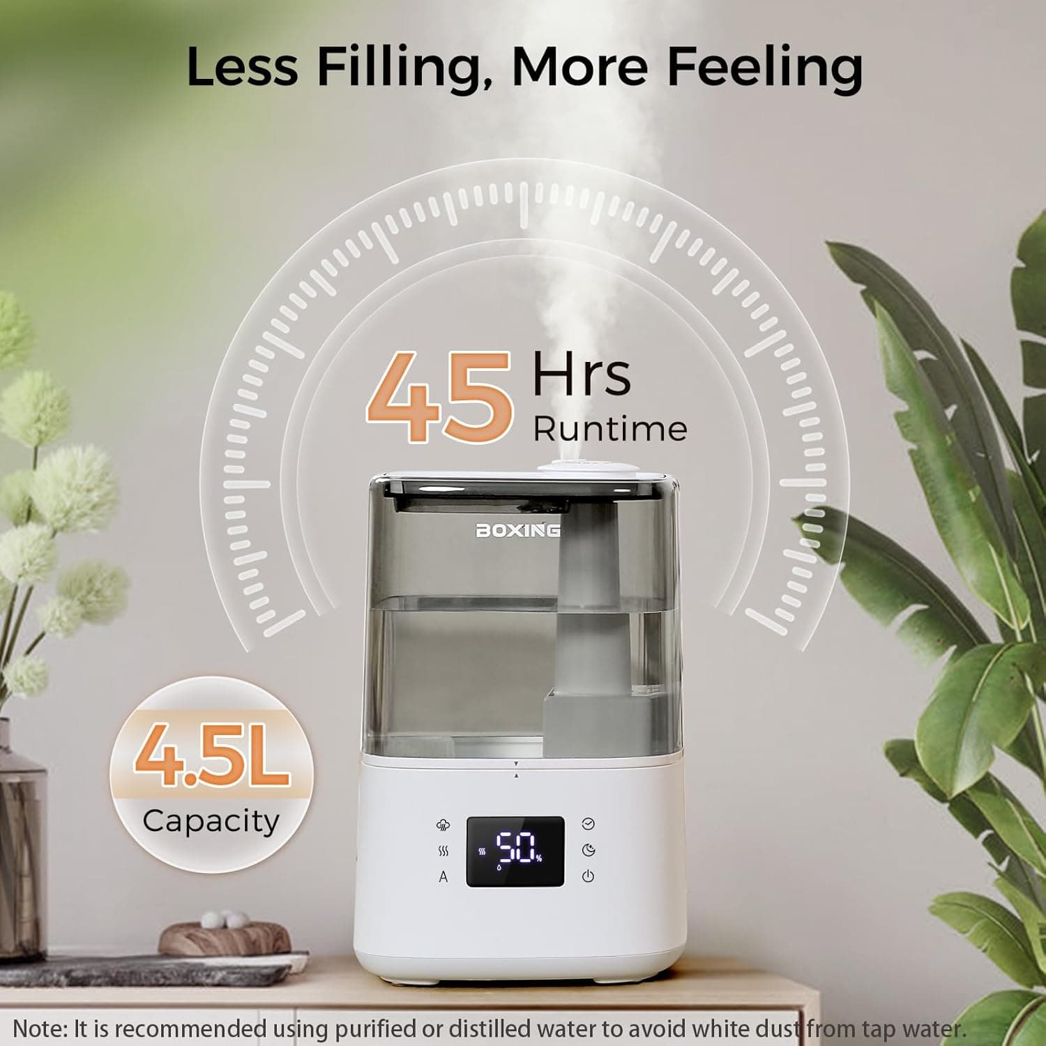 BOXING Warm and Cool Mist Humidifier thumbnail 5