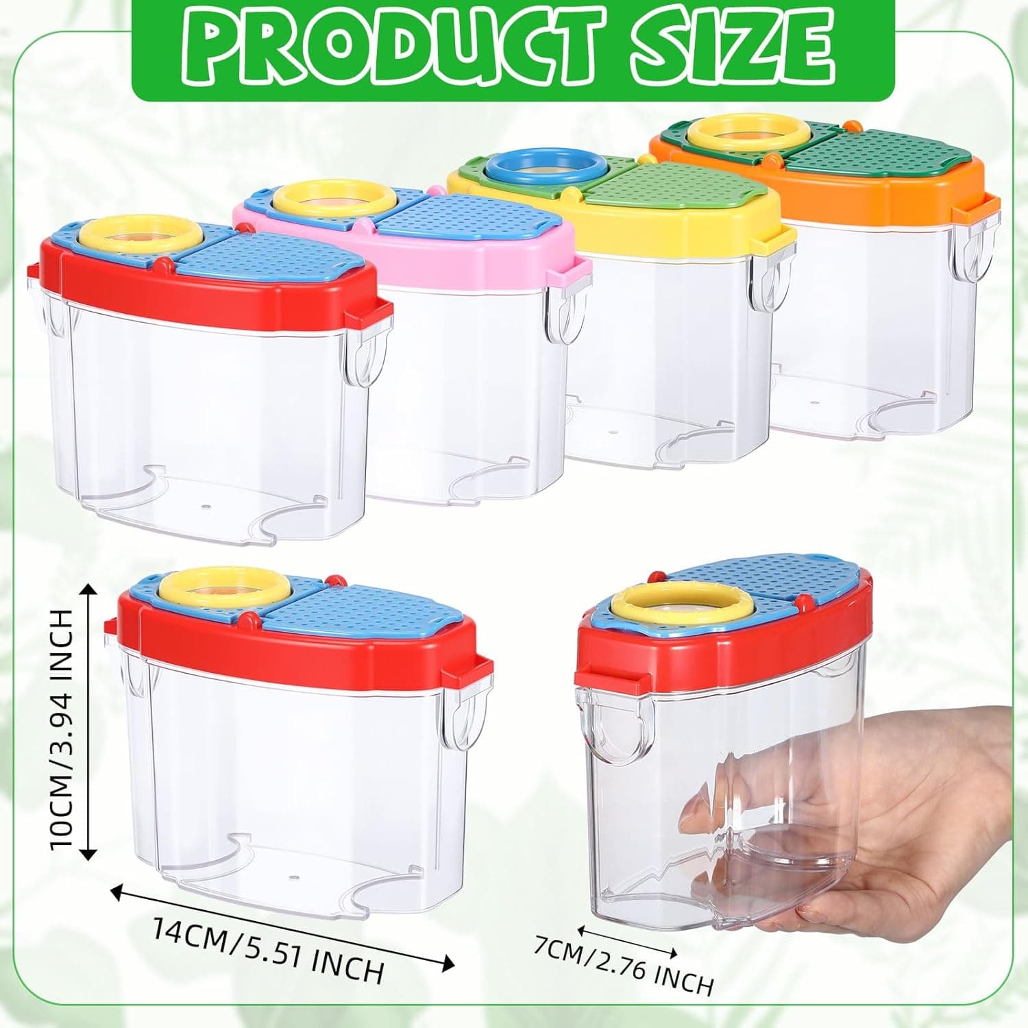 Bug Catcher Kit for Kids with Magnified Viewer and Carry Strap thumbnail 2