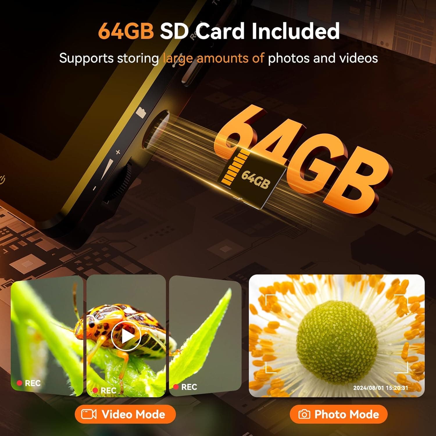 Elikliv EDM9 Max Digital Microscope - 20MP 10.1" 1500X HD with HDMI thumbnail 5