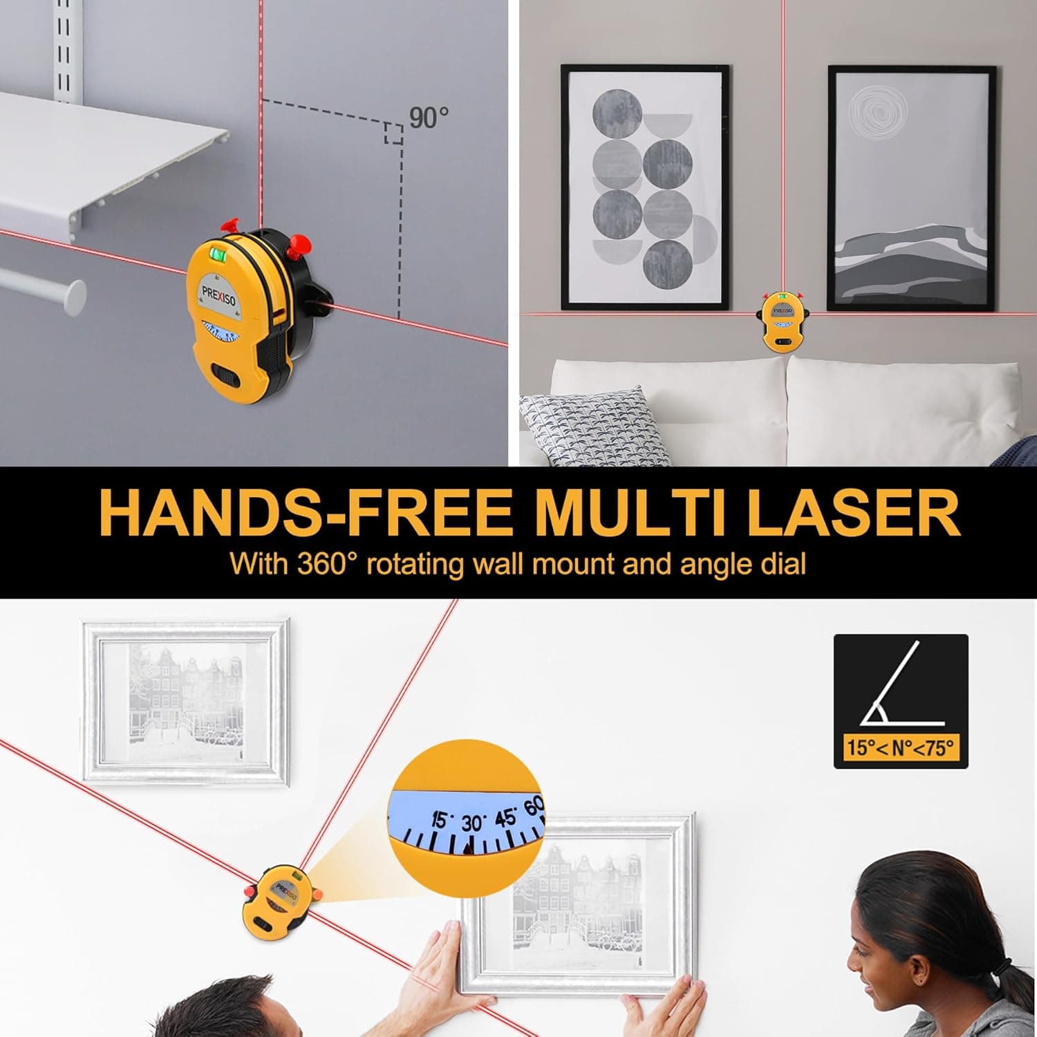 PREXISO Multi Surface Laser Level thumbnail 3