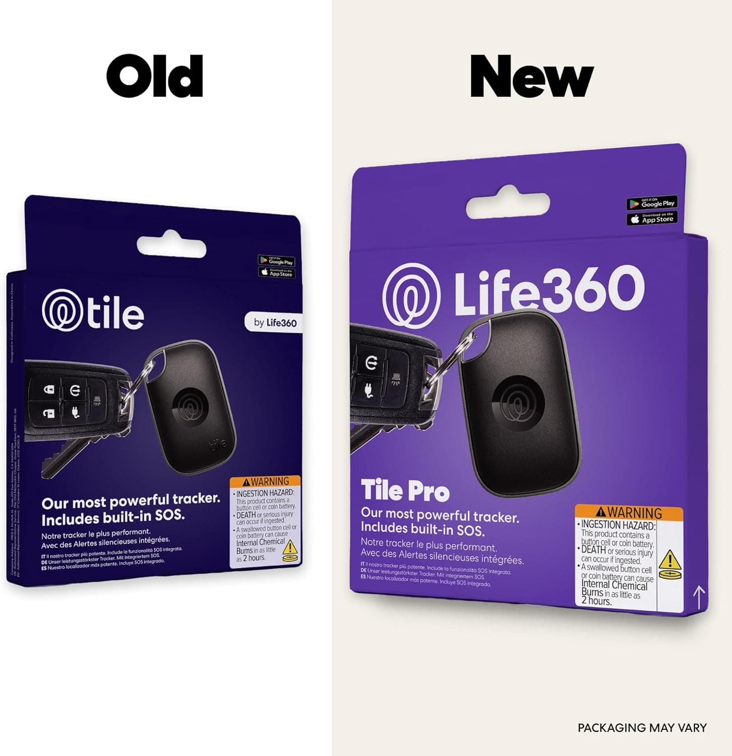 Life360 Tile Pro Bluetooth Tracker thumbnail 2