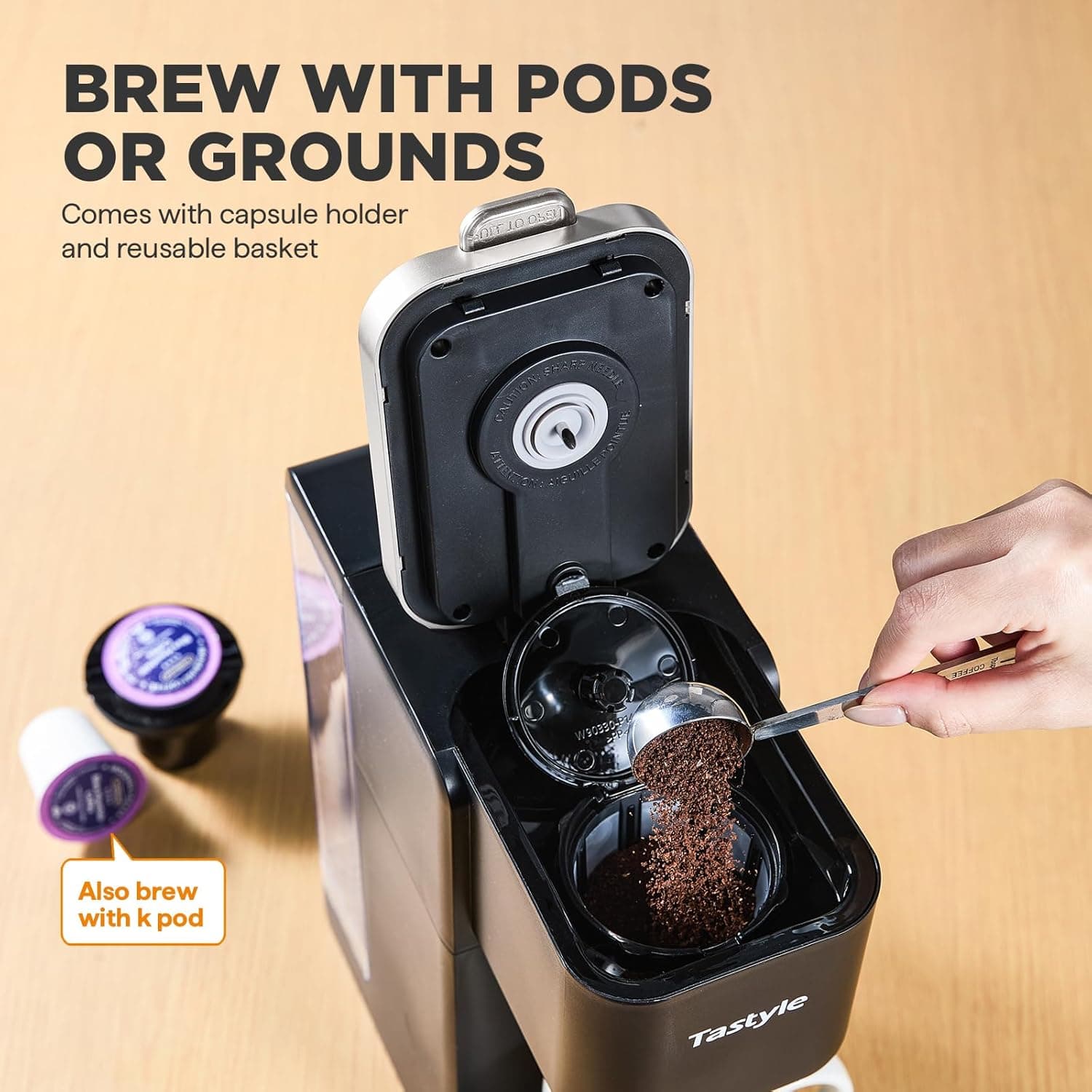 Tastyle Single Serve Coffee Maker thumbnail 3