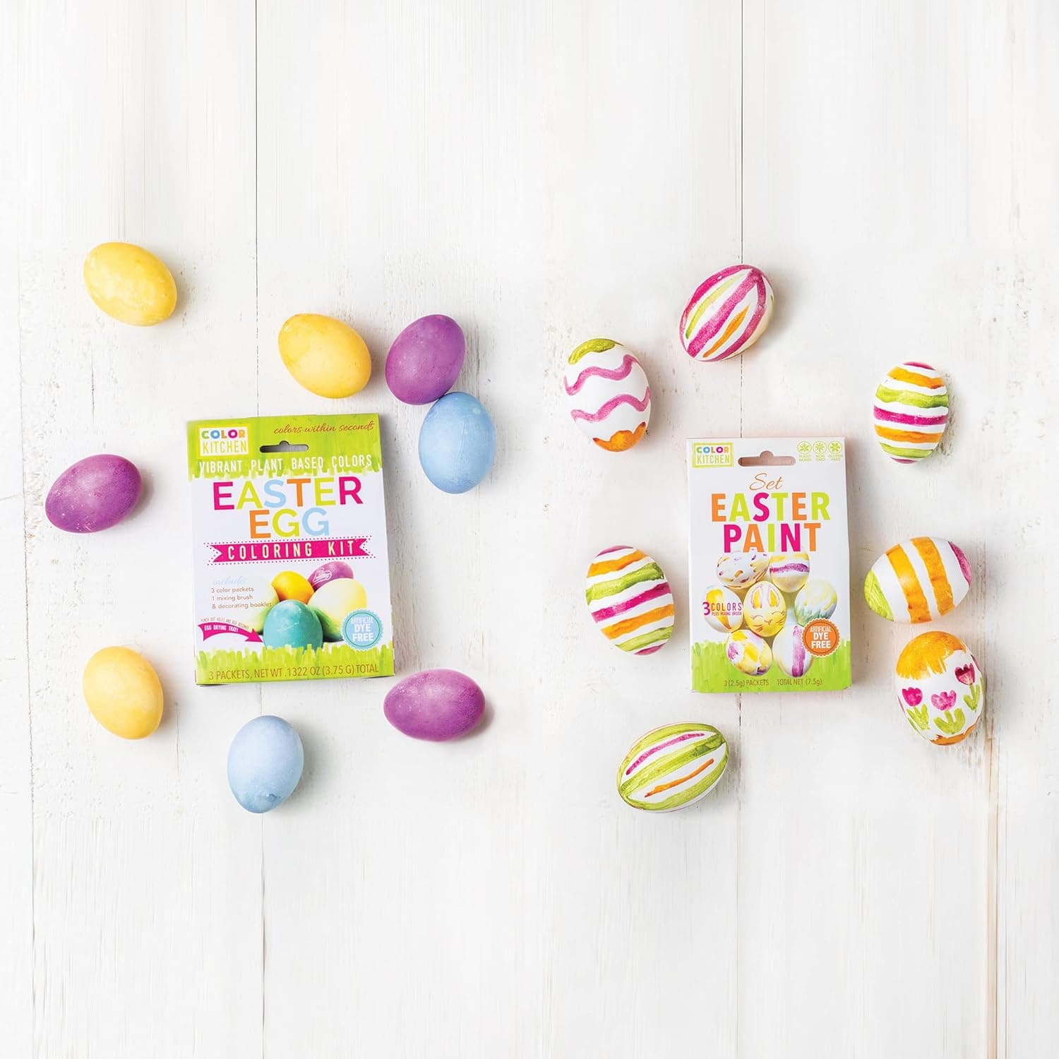 ColorKitchen Easter Egg Coloring Kit and Paint Set Combo thumbnail 3