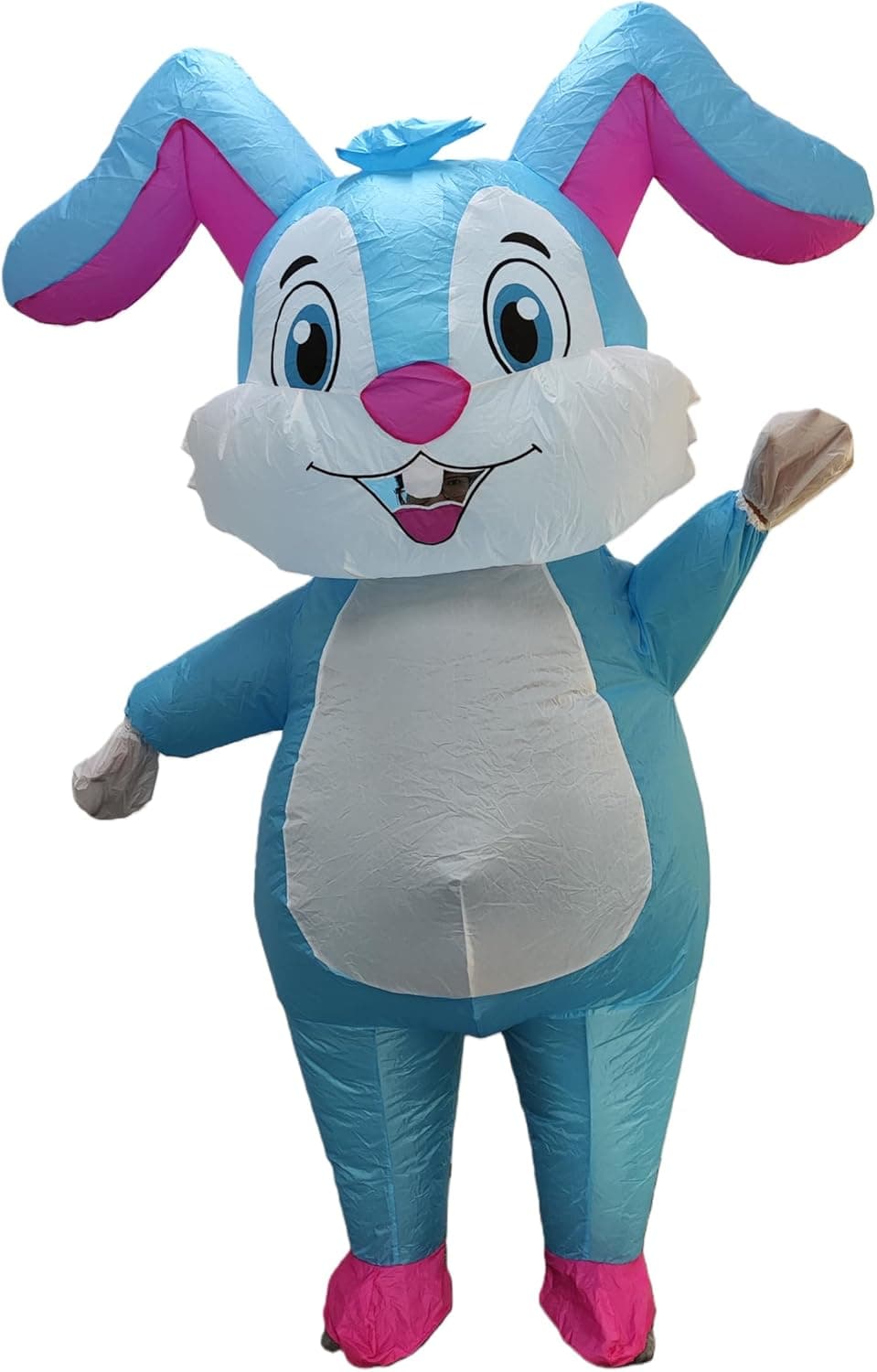 Holaseason Inflatable Bunny Rabbit Costume - Blue and Pink thumbnail 3