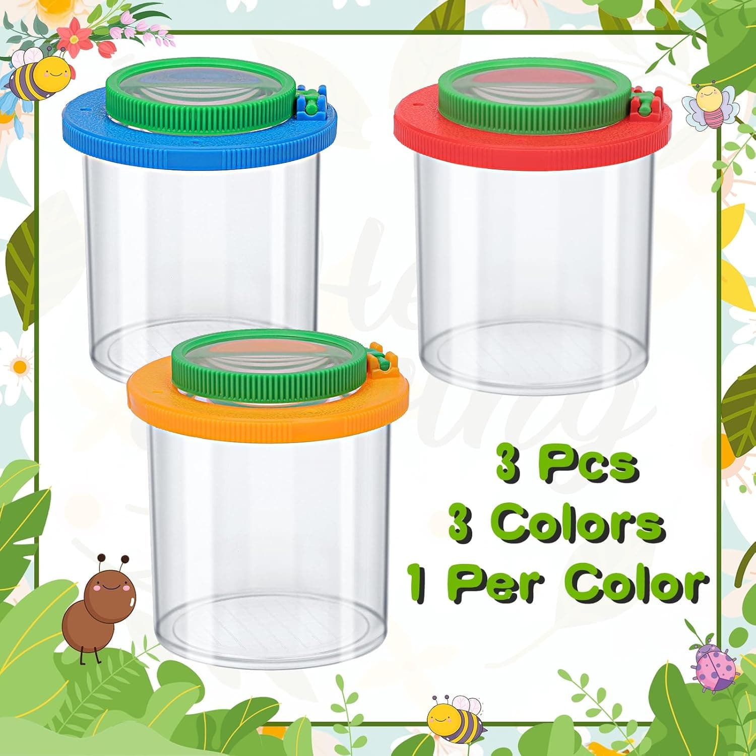 Coopay 3-Piece Magnifying Insect Box Kit thumbnail 4