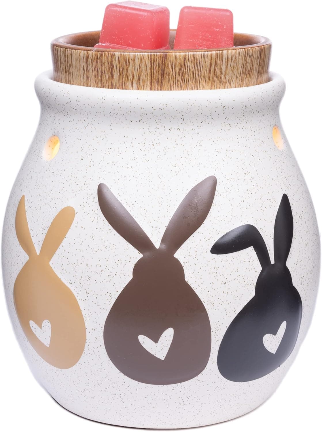 Scentsationals Wax Melt Warmer - Romance Collection Love Bunnies image 1