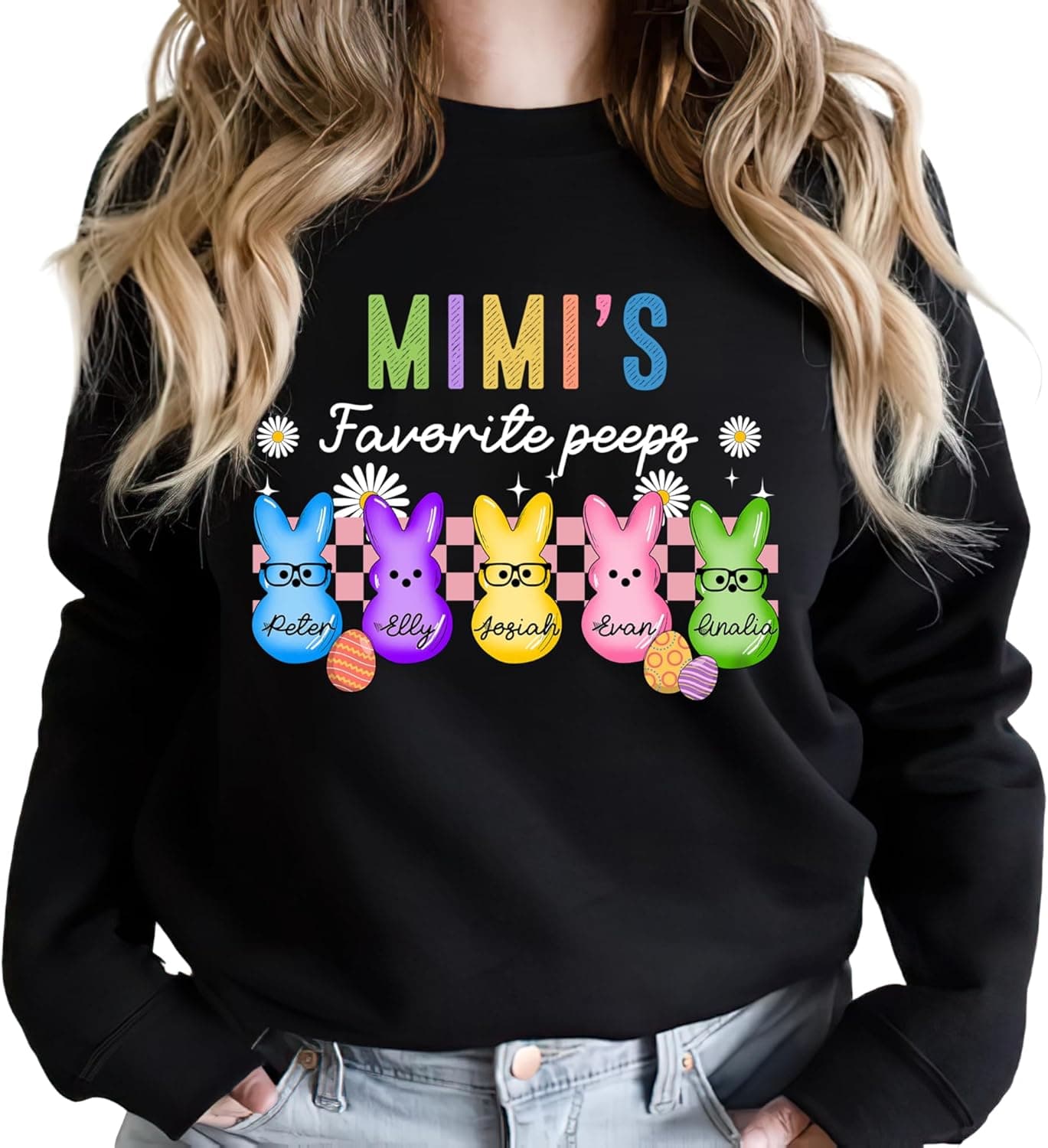 Personalized Easter Mimi Shirt, Custom Mimi thumbnail 3