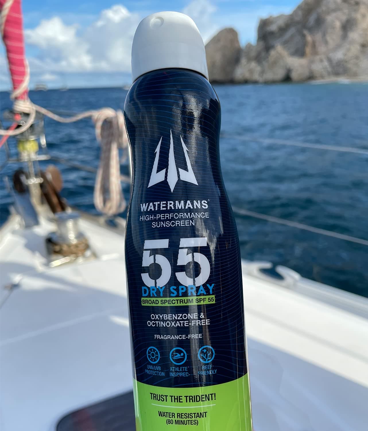 Watermans Dry Spray Sunscreen SPF 55 thumbnail 3
