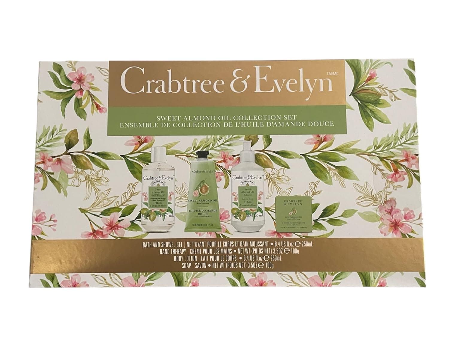 Crabtree & Evelyn Sweet Almond Oil Collection Set — Easter Gifts gift idea