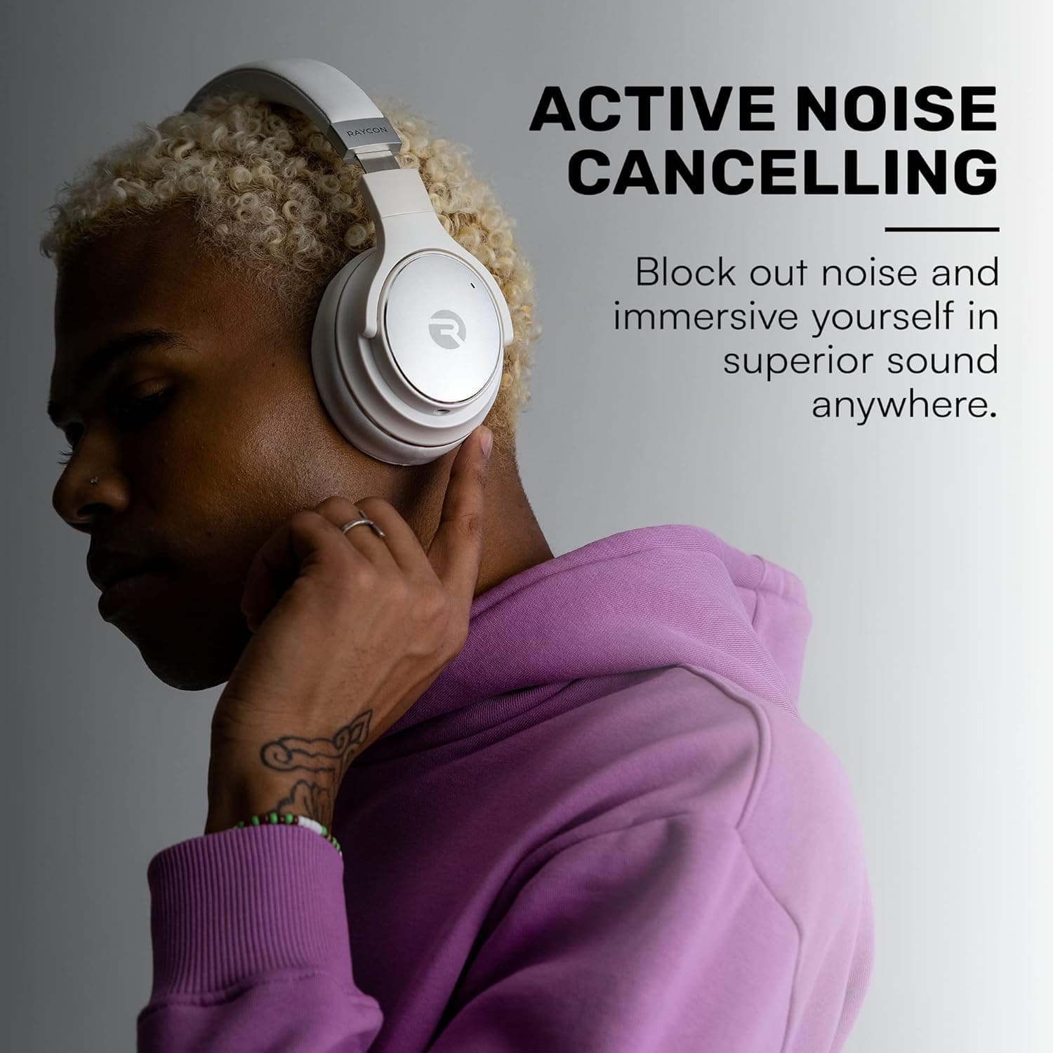 Raycon The Everyday Wireless Bluetooth Over Ear Headphones thumbnail 4