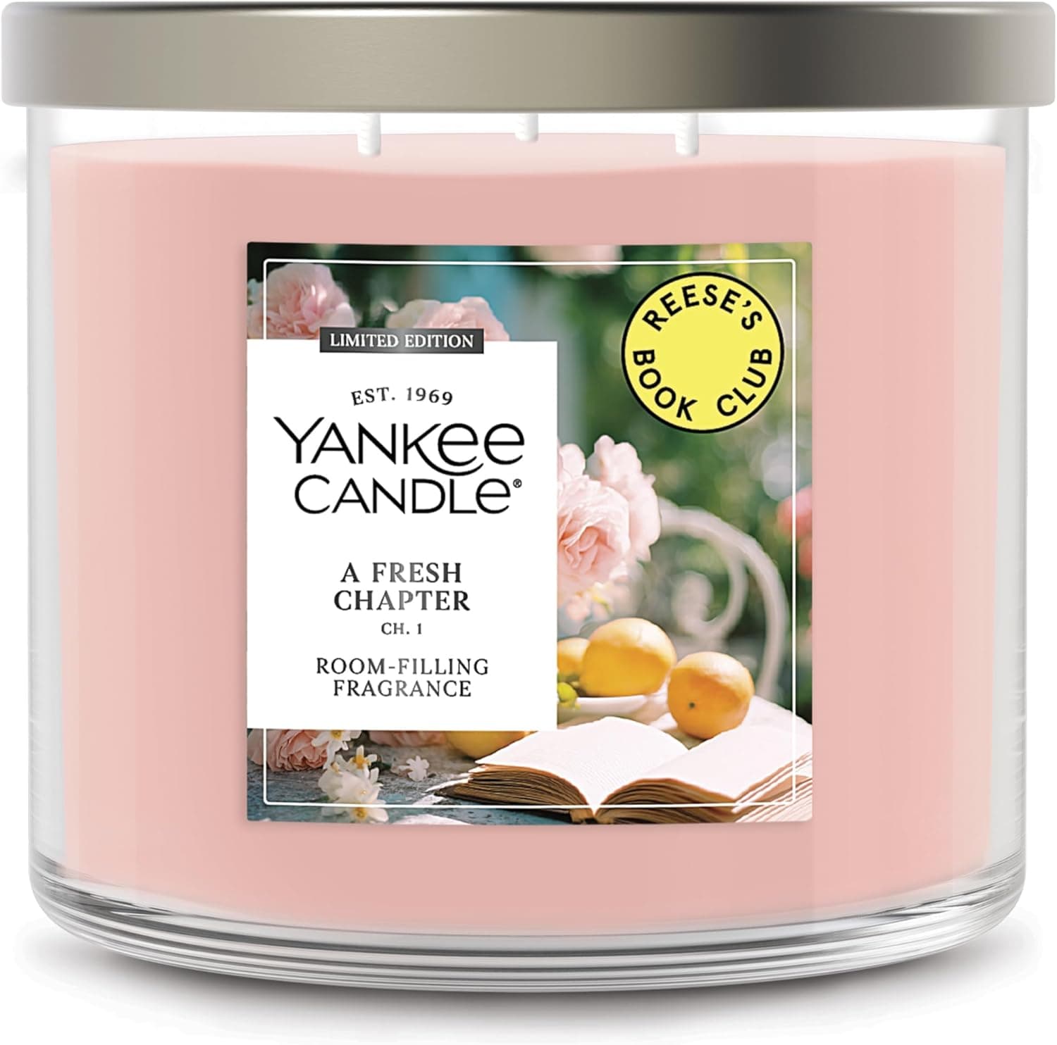 Yankee Candle x Reese's Book Club A Fresh Chapter Spring Scented Candle — Spring Gift Ideas gift idea