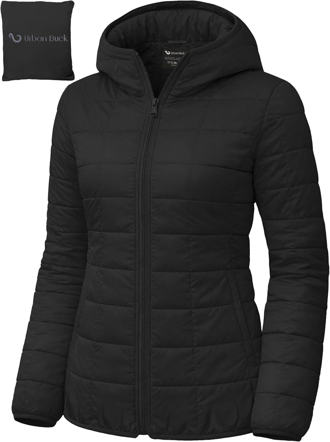 URBAN BUCK Packable Puffer Jacket for Women — Spring Gift Ideas gift idea