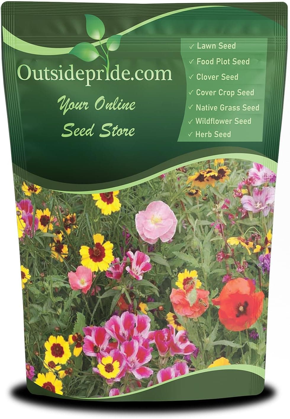 Outsidepride Pollinator Wildflower Seed Mix - 1 lb Flower Seeds for Attracting Pollinators, Ideal for All States, Enhances Garden Biodiversity, Supports Bees, Butterflies &amp; Beneficial Insects : Patio, Lawn &amp; Garden — Spring Gift Ideas gift idea