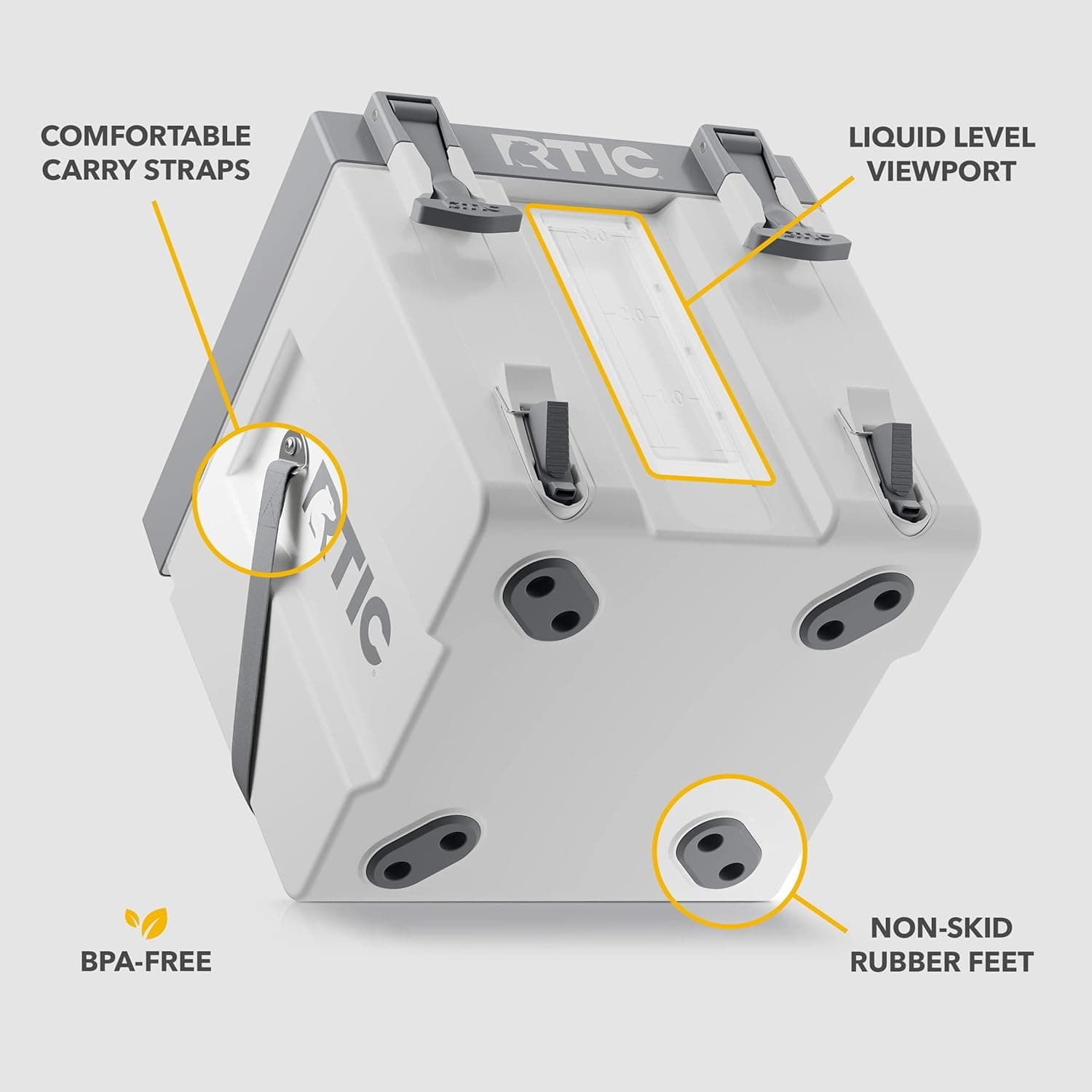 RTIC Halftime Water Cooler 3 Gallon Portable Beverage Dispenser thumbnail 4
