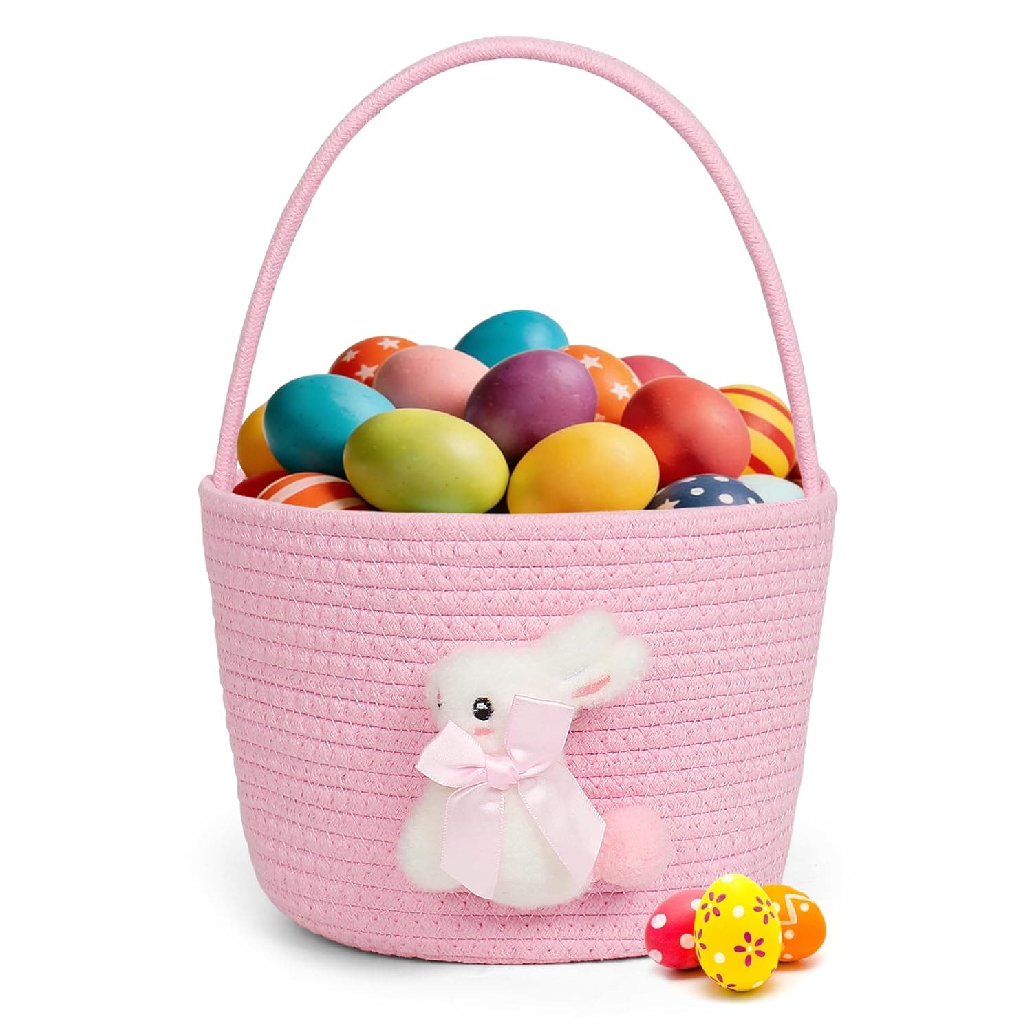 Easter Basket Ideas for Kids | Pink Handle Basket