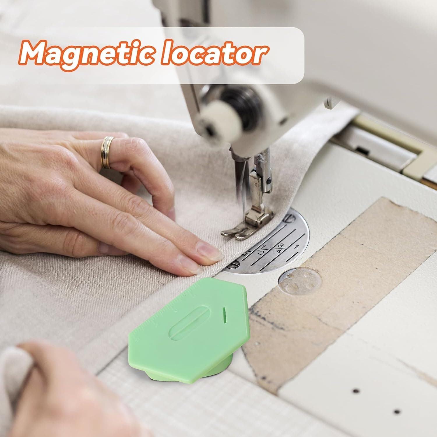 Magnetic Seam Guide for Sewing Machine in Pink thumbnail 5