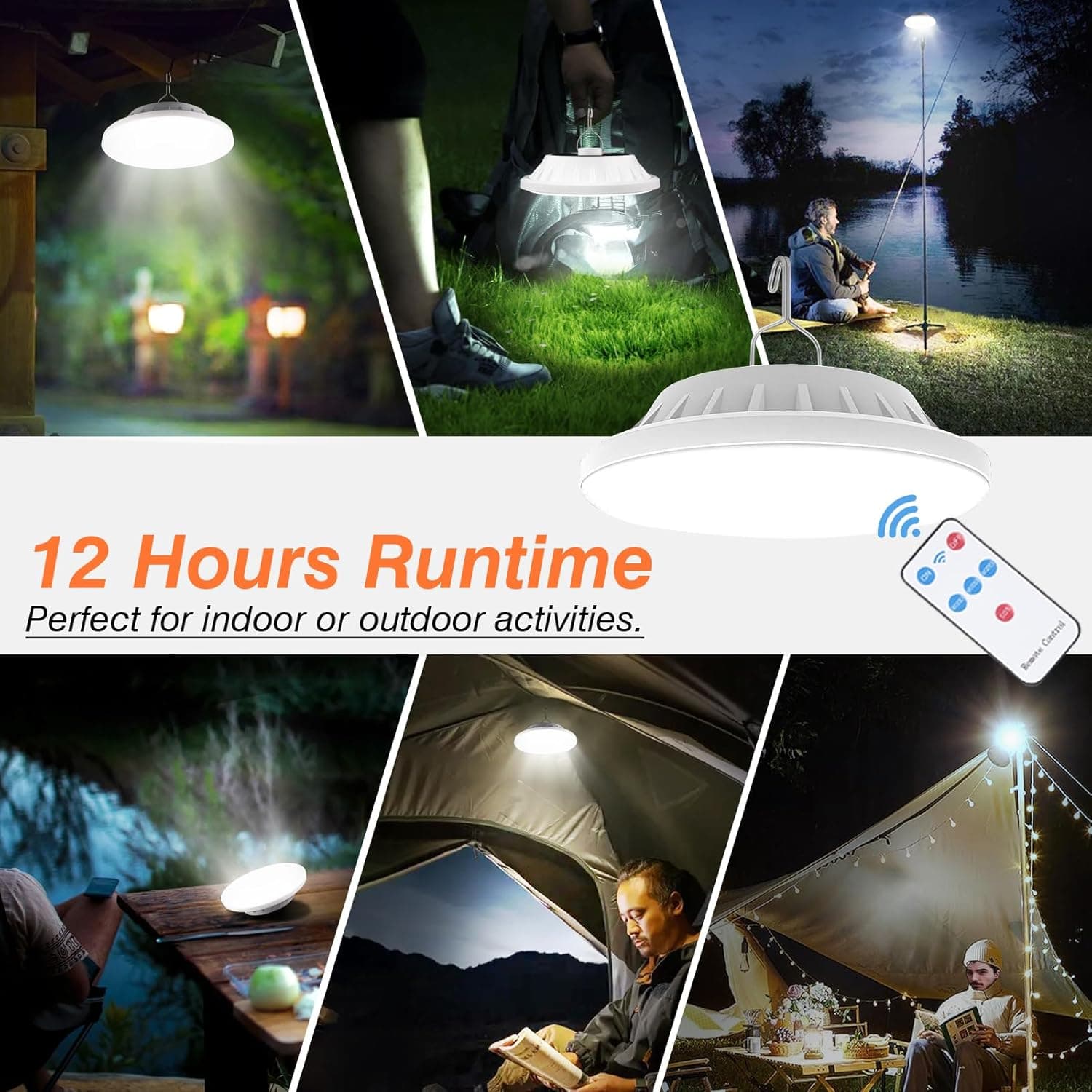 Solar Camping Lantern with Remote Control thumbnail 3