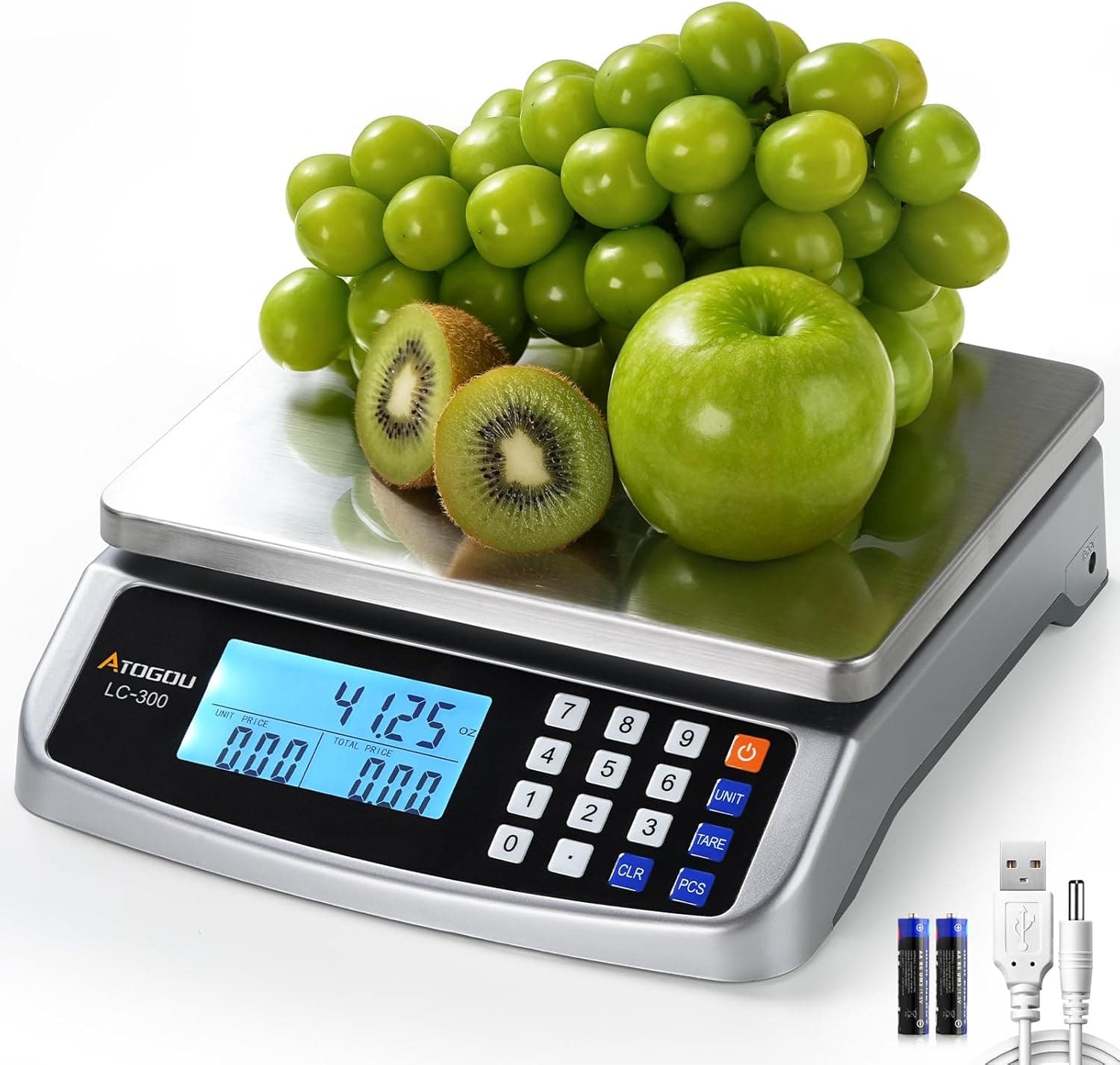 Atogou 110lb Commercial Food Scale with Price Computing — Spring Gift Ideas gift idea