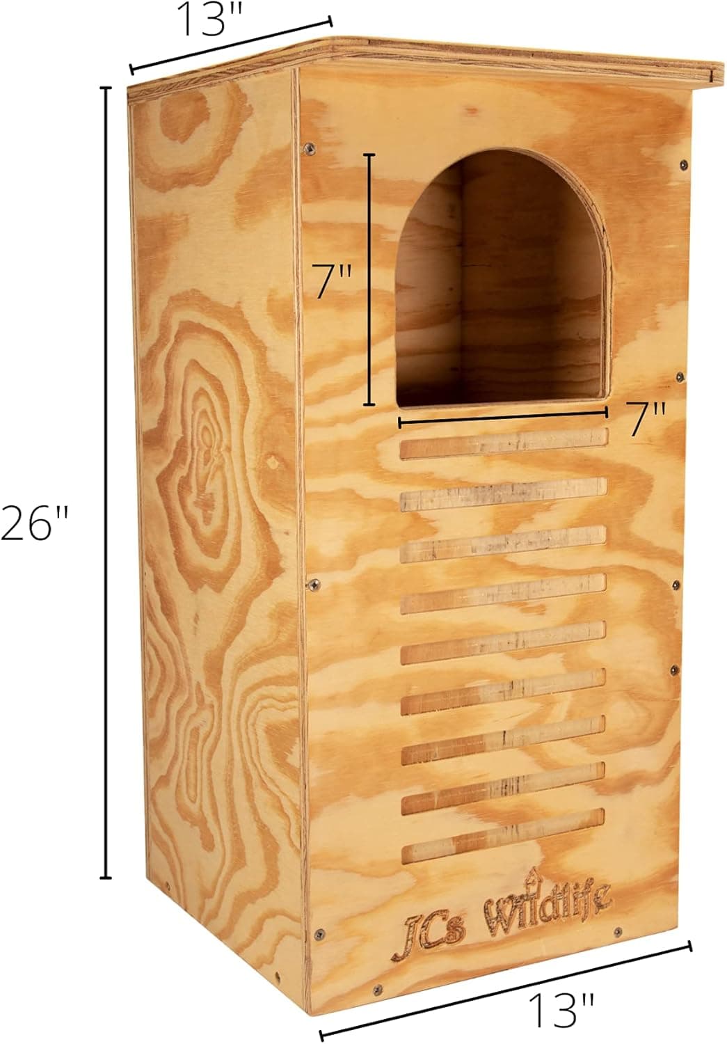 JCS Wildlife Barred Owl Nesting Box thumbnail 3