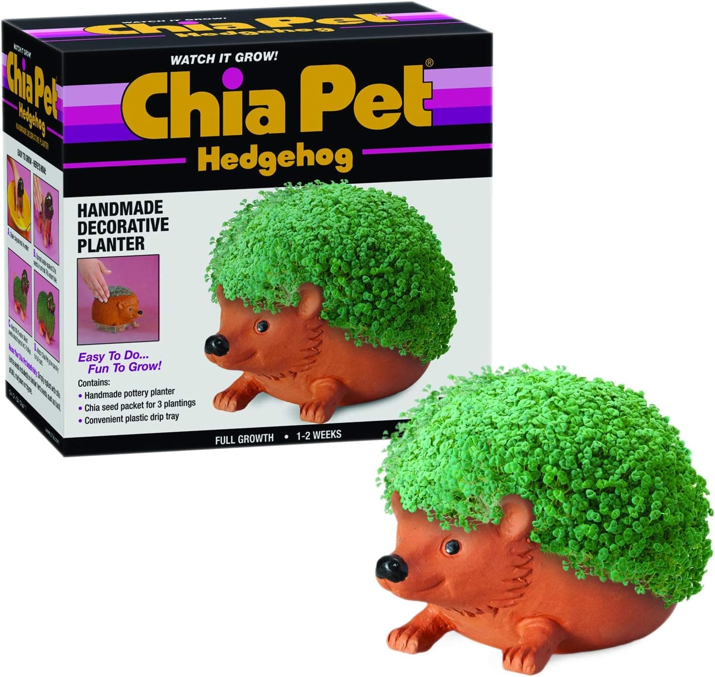 Chia Pet Unicorn Decorative Pottery Planter thumbnail 5